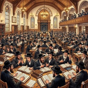 הכנה למתן תורה – עם לימוד התורה