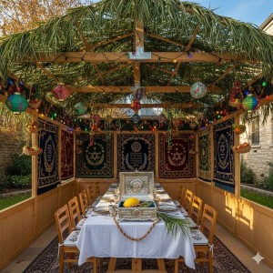בסוכה סגי לקרא פרשה ראשונה של קריאת שמע – כמו בליל שימורים