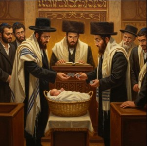 פדיון הבן בשטרות כסף של זמננו