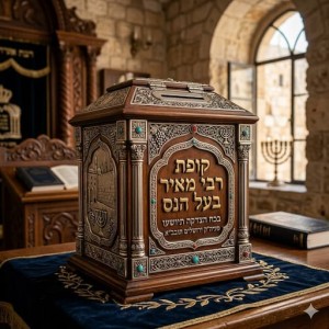 קבלת צדקה מגוי בזמן הזה, ובדבר 'קופות רבי מאיר בעל הנס' שבמפעלי גוים