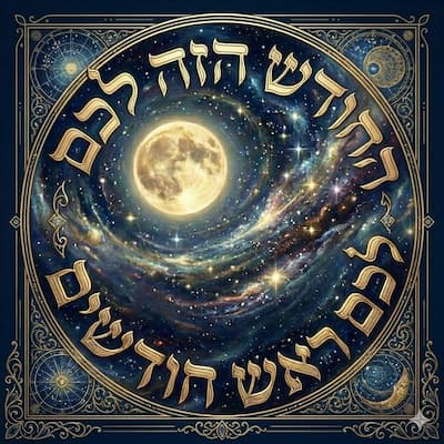 בכל הארבעים שנה במדבר קידשו החודש על פי חשבון  ולא על פי ראיה