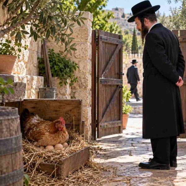  הפקיר תרנגולת שבביתו אם מחויב בשילוח הקן