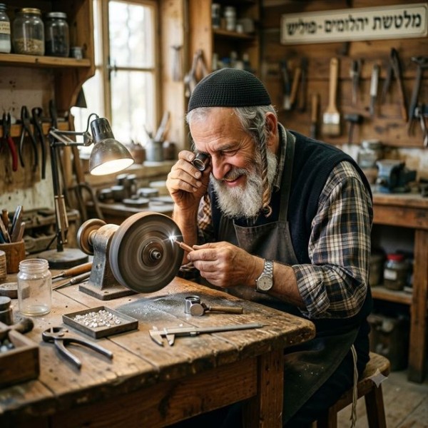  עמידה מפני תלמיד חכם כשעוסק במלאכתו