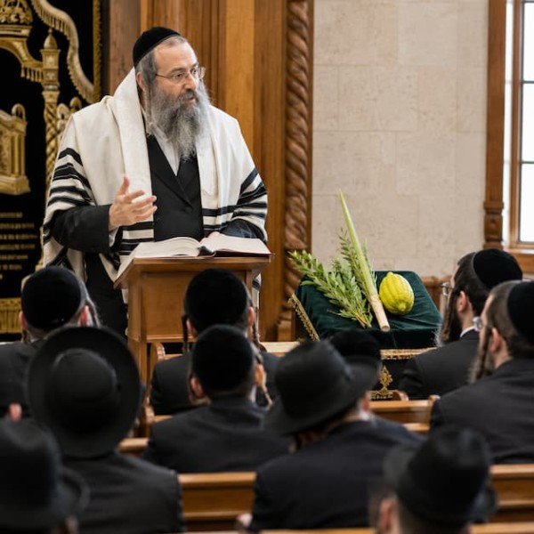  דרשה בתוך החג בהלכות החג
